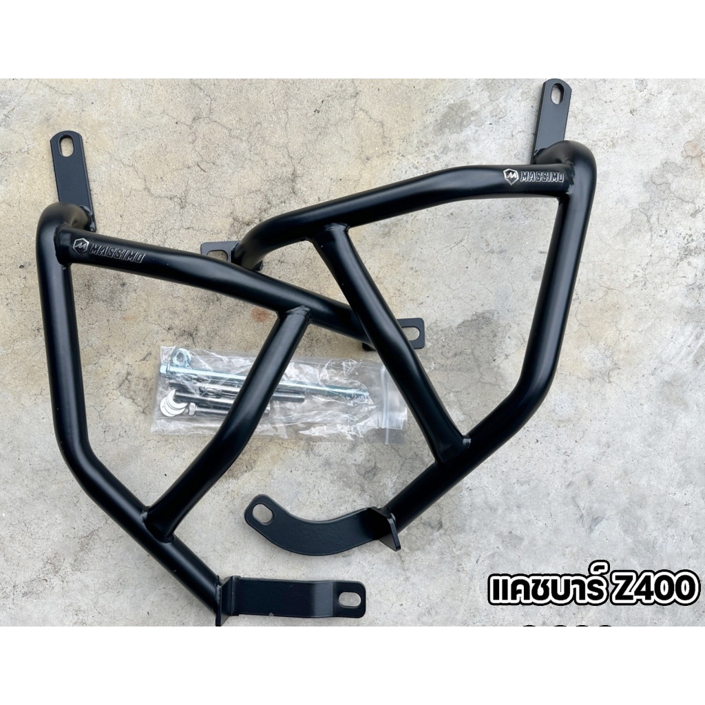 แคชบาร์Z400 Z250 Z400 Engine GUARDกันชนสําหรับKAWASAKI Z 250 400 2018-2024 2023 2022