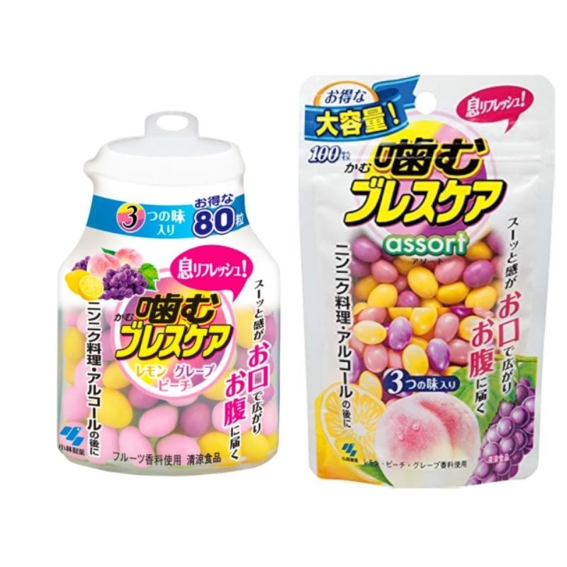 🚚พร้อมส่ง🇯🇵นำเข้าจากญี่ปุ่นแท้ 100% Kobayashi Breath Care ลูกอมดับกลิ่นปาก ลมหายใจหอมสดชื่น จากประเทศญี่ปุ่น 😍🍭🍬😋