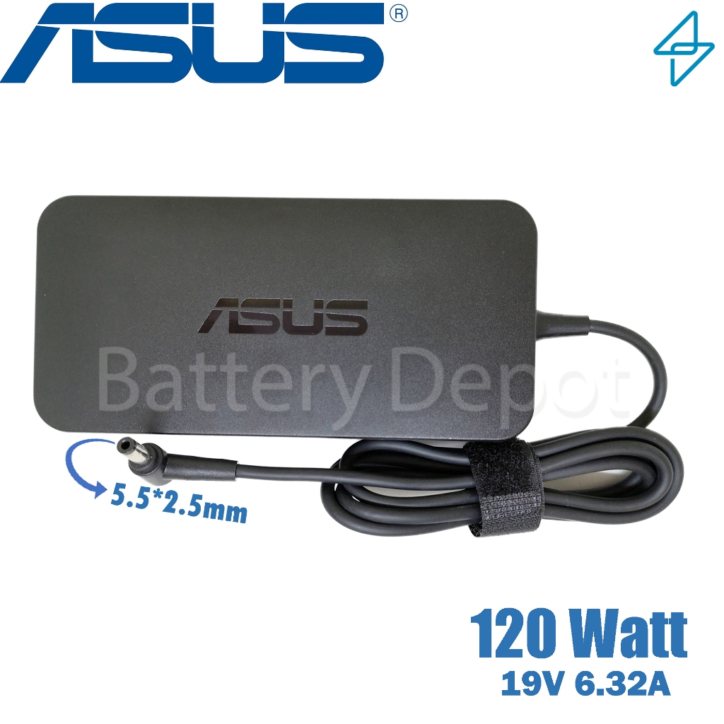 Asus Adapter ของแท้ Asus TUF Gaming FX504 FX504G FX504GD FX503V FX553V FX553VD / 120W 5.5 Asus ROG Z