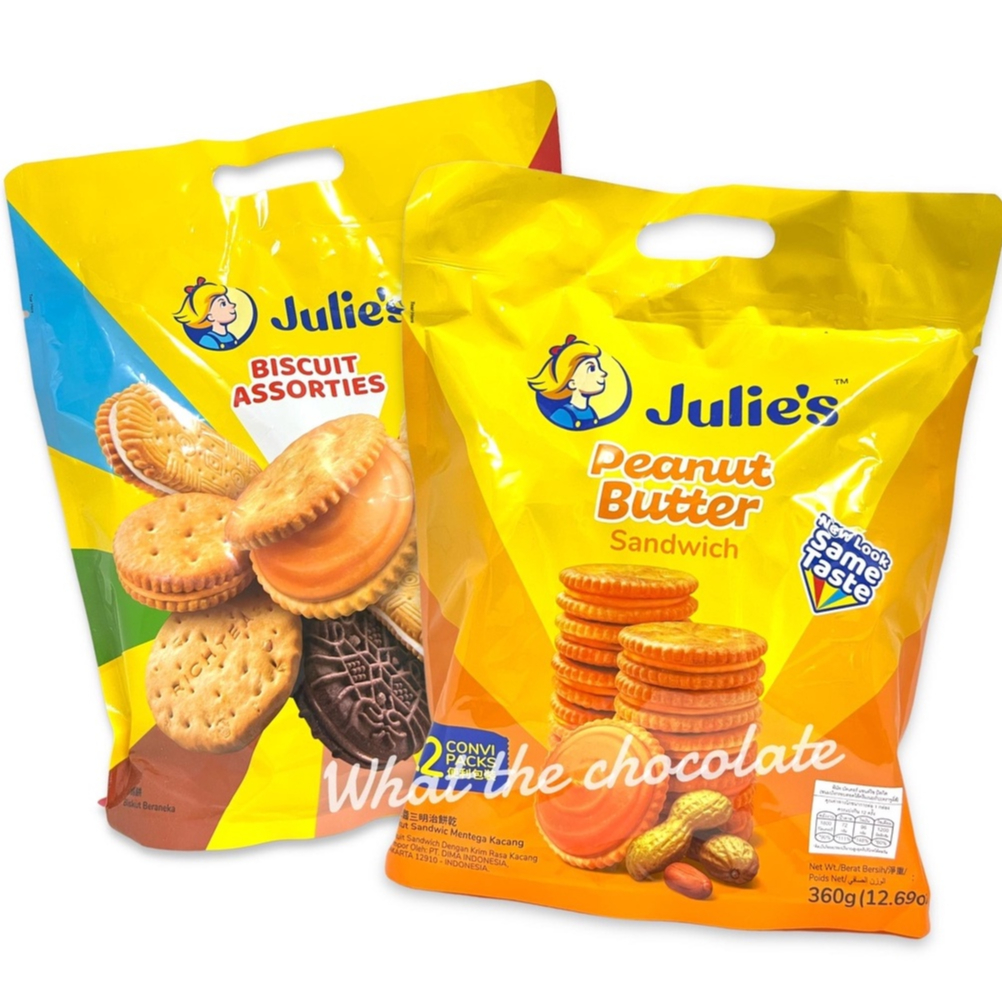 Julie's คุกกี้เนยถั่ว ห่อใหญ่พิเศษ