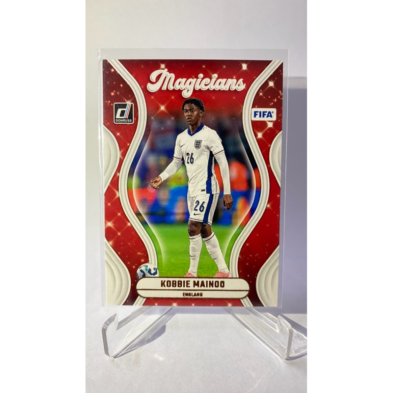 การ์ดนักฟุตบอล Kobboe Mainoo ENGLAND PANINI DONRUSS 2024