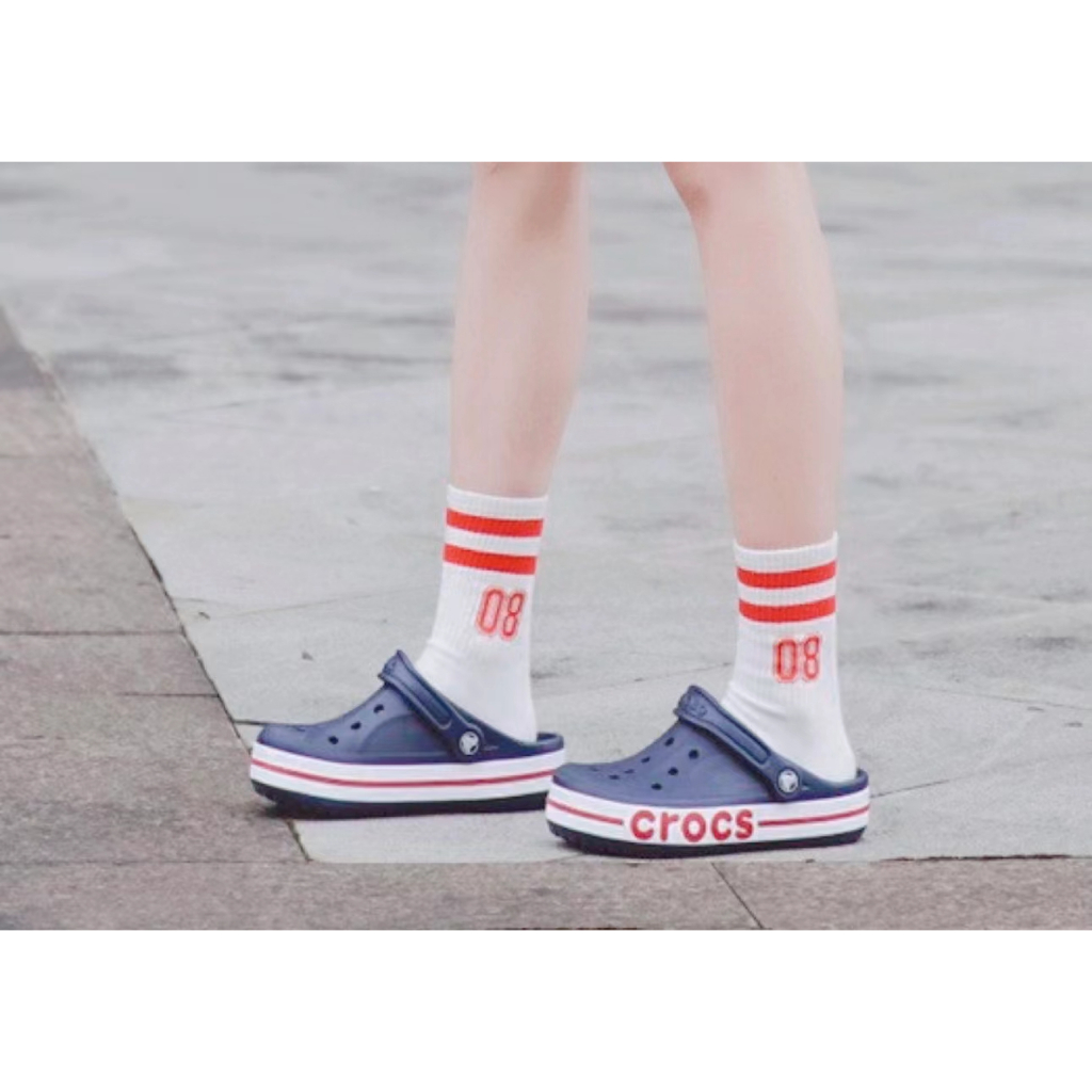 【พร้อมส่ง ของแท้ 100%】Crocs Bayaband clog 🔥สุดฮิต รองเท้าแตะ แบบสวมใส่ น้ำหนักเบา ใส่สบาย