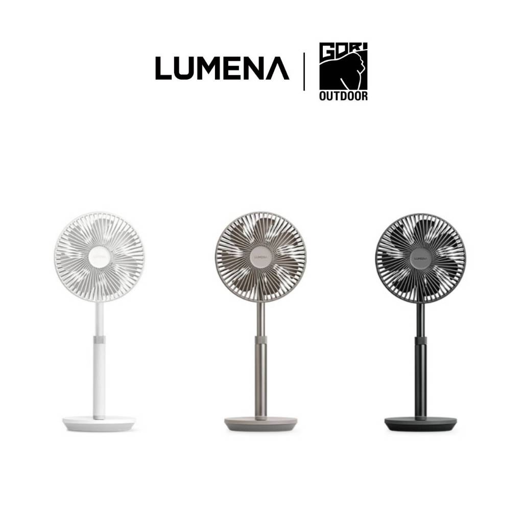 [5.5 โค้ด GORI55 รับ Coin 10%] Lumena Prime 3+ Wireless Tabletop Fan พัดลม