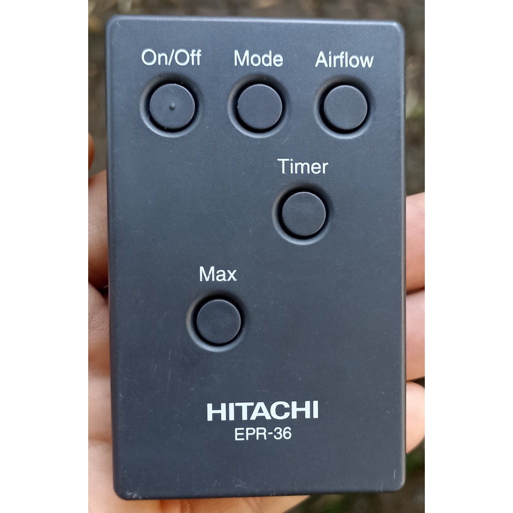 รีโมทของแท้มือสอง EPR-36 เครื่องฟอกอากาศฮิตาชิ HITACHI EP-A3000 , EP-TZ30J