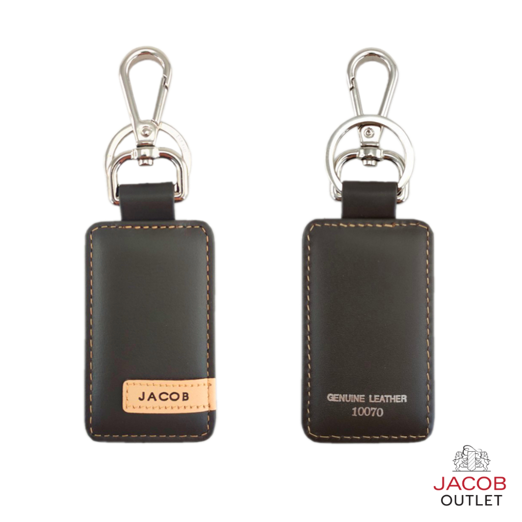 JACOB พวงกุญแจหนังดีไซน์คลาสสิค KEYCHAIN - รุ่น 10070
