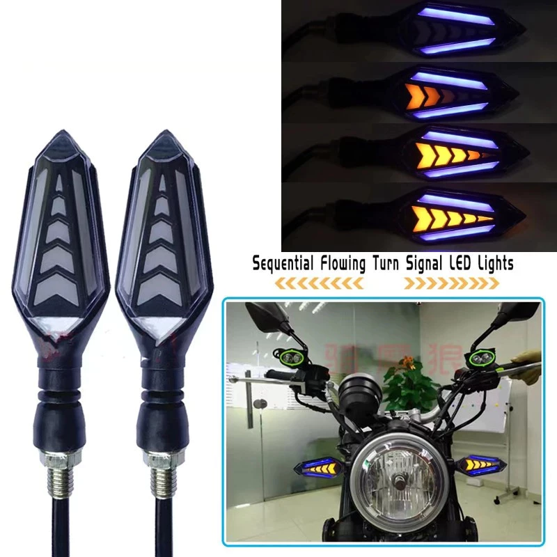 MOTO ไฟเลี้ยวแต่ง LED มอเตอร์ไซค์ คู่หน้าหลัง thumbnail 4