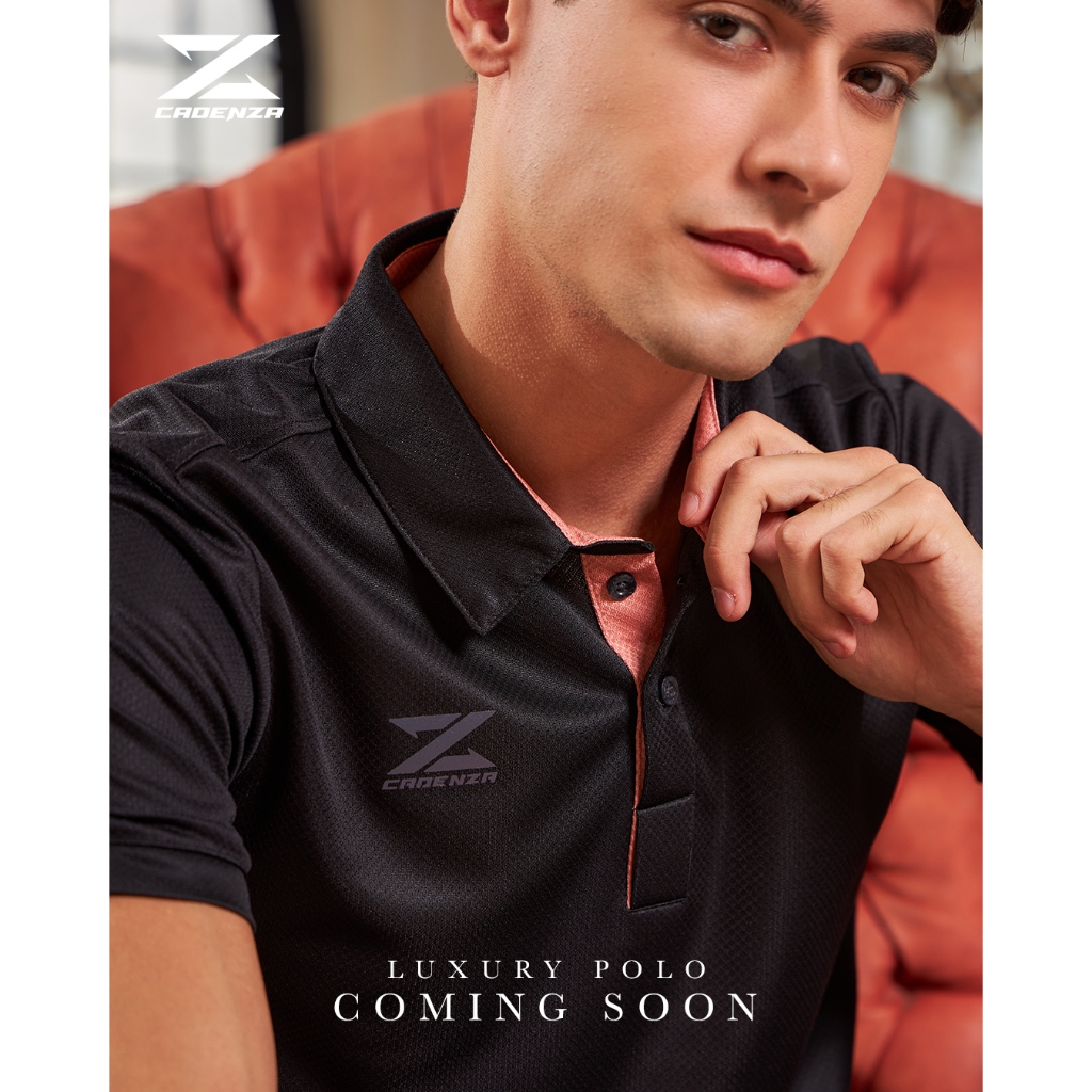 (Set 1) เสื้อโปโล คาเดนซ่า Cadenza รุ่น CDL-17 LUXURY POLO - รูปที่ 5