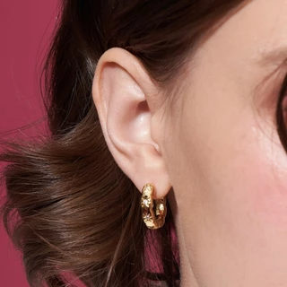 YVIS Cloudy Hoop Earring