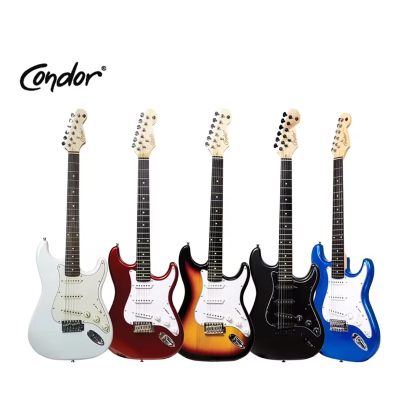 Condor CRX10 กีตาร์ไฟฟ้า Electric Guitar ทรง Strat ปิ๊กอัพเดี่ยว คุณภาพเกินราคา งานดี พร้อม SETUP