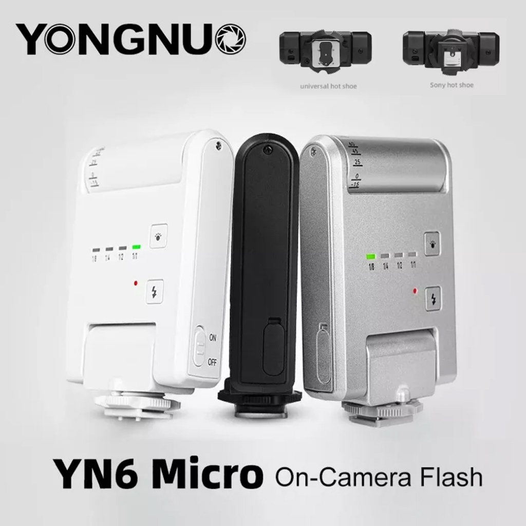 YONGNUO YN6 Micro Mini On-Camera Flash Light ประกันศูนย์ไทย 1 ปี พร้อมส่งในไทย