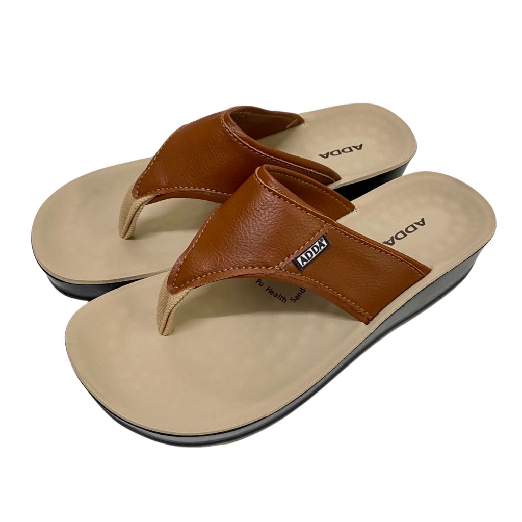 ADDA 74802 74819 74302 รองเท้าแตะลำลองผู้หญิง ดีไซน์เรียบหรู ใส่สบาย พื้นนุ่ม ไซส์ 35-41 - รูปที่ 3
