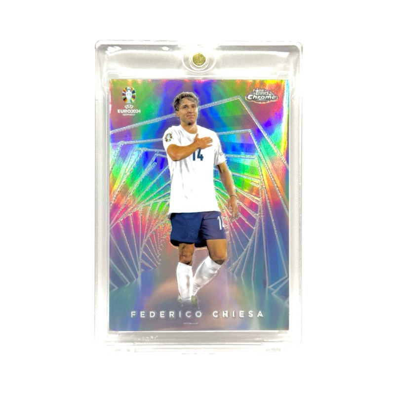 Topps Chrome UEFA Euro 2024 Federico Chiesa Italy Hobby Masters