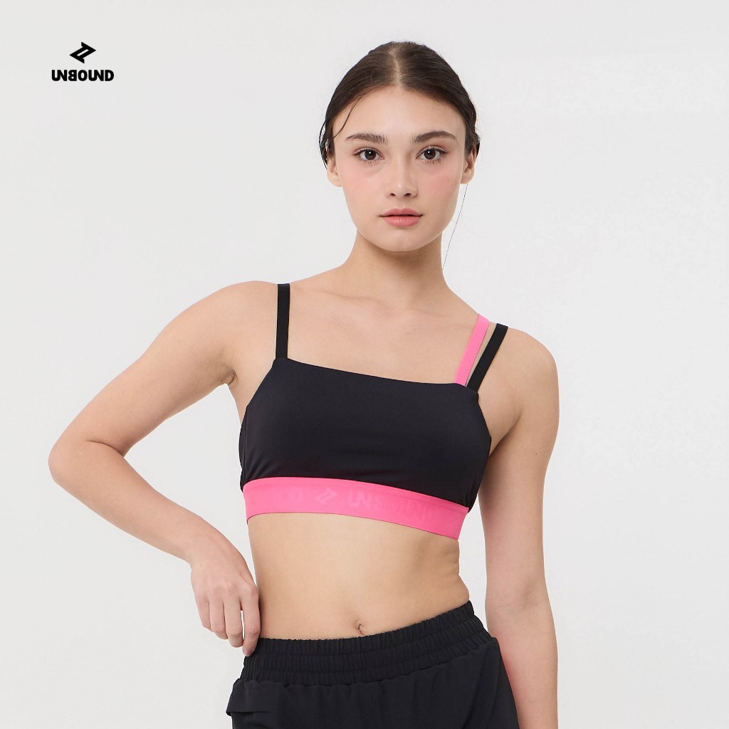 UNBOUND ASTRO CAMO INTERSTELLAR SPACE SPORTS BRA (BLACK) สปอร์ตบราสีดำทรงสวย