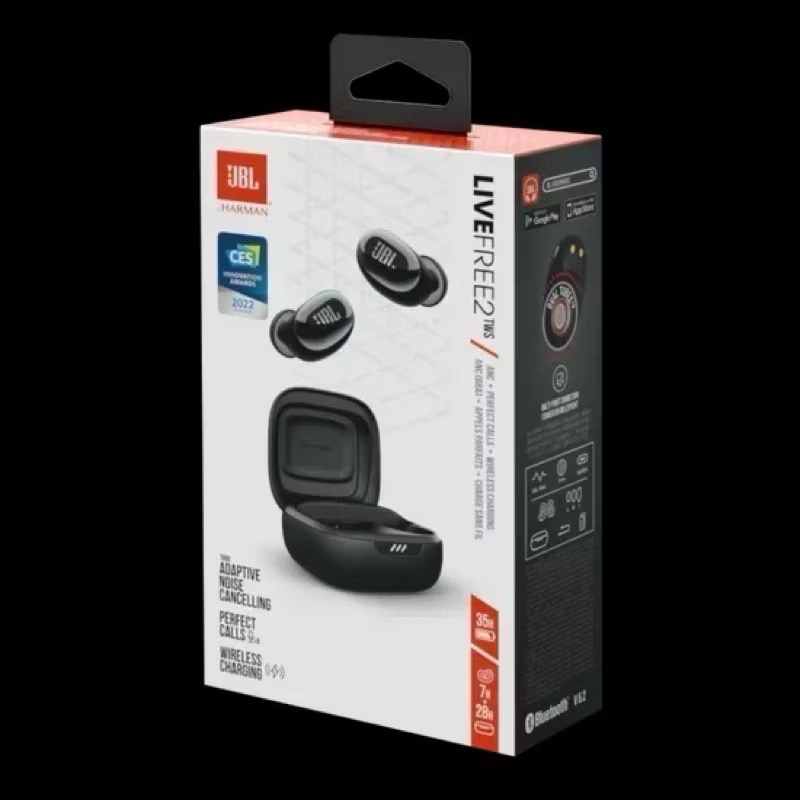 หูฟังบลูทูธ_JBL Live free 2 พร้อมไมค์ในตัว รับประกัน30วัน Bluetooth Earbuds