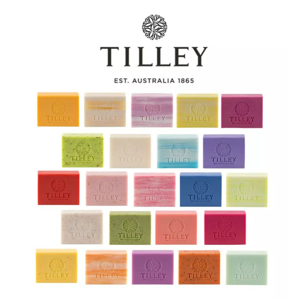 TILLEY ทิลเลย์ สบู่ธรรมชาติ นำเข้าจากประเทศออสเตรเลีย Tilley Botanical Soap From Australia (100g)