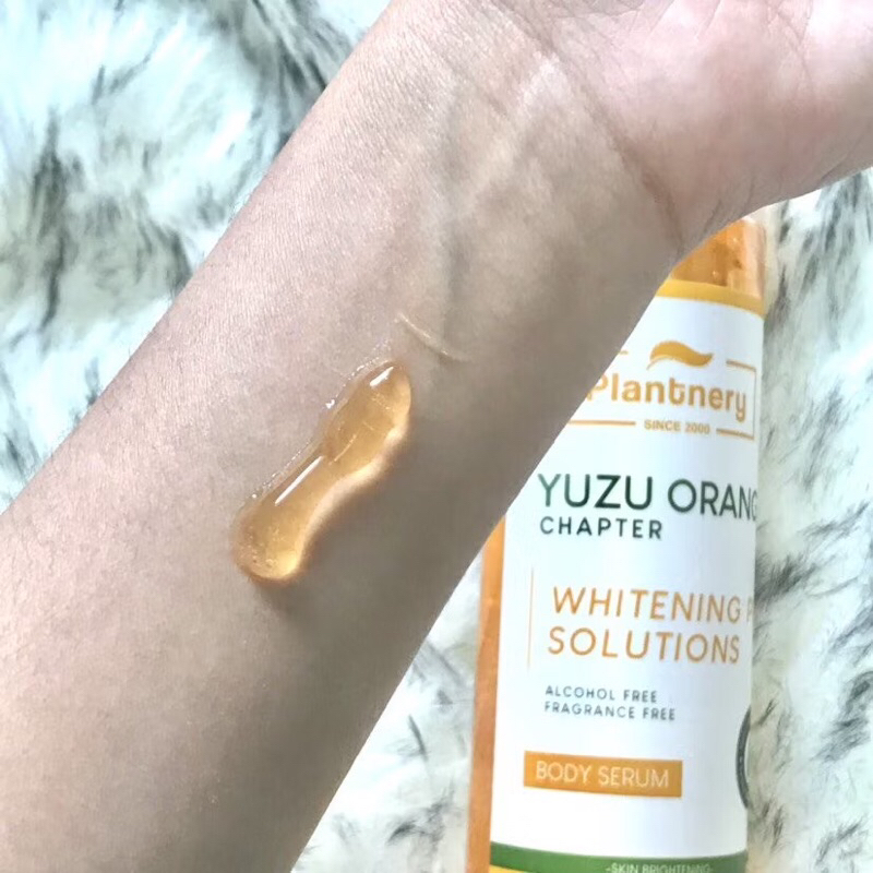 Plantnery Body Serum แพลนท์เนอรี่ บอดี้เซรั่ม 250ml (Pomegranate/Yuzu Orange)