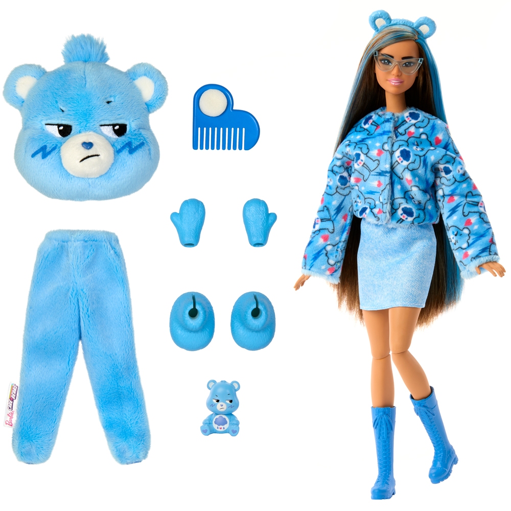 Barbie دمية Cutie Reveal ‏Care Bears — صورة 5