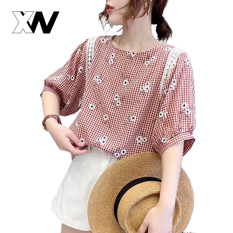 XWbrand   ใหม่ เสื้อผ้าแฟชั่นคุณผู้หญิง ดีไซน์เรียบร้อยใส่ใช้งานง่าย เนื้อผ้าใส่สบายไม่หนาเหมาะกับประเทศไทย มี 4 สี