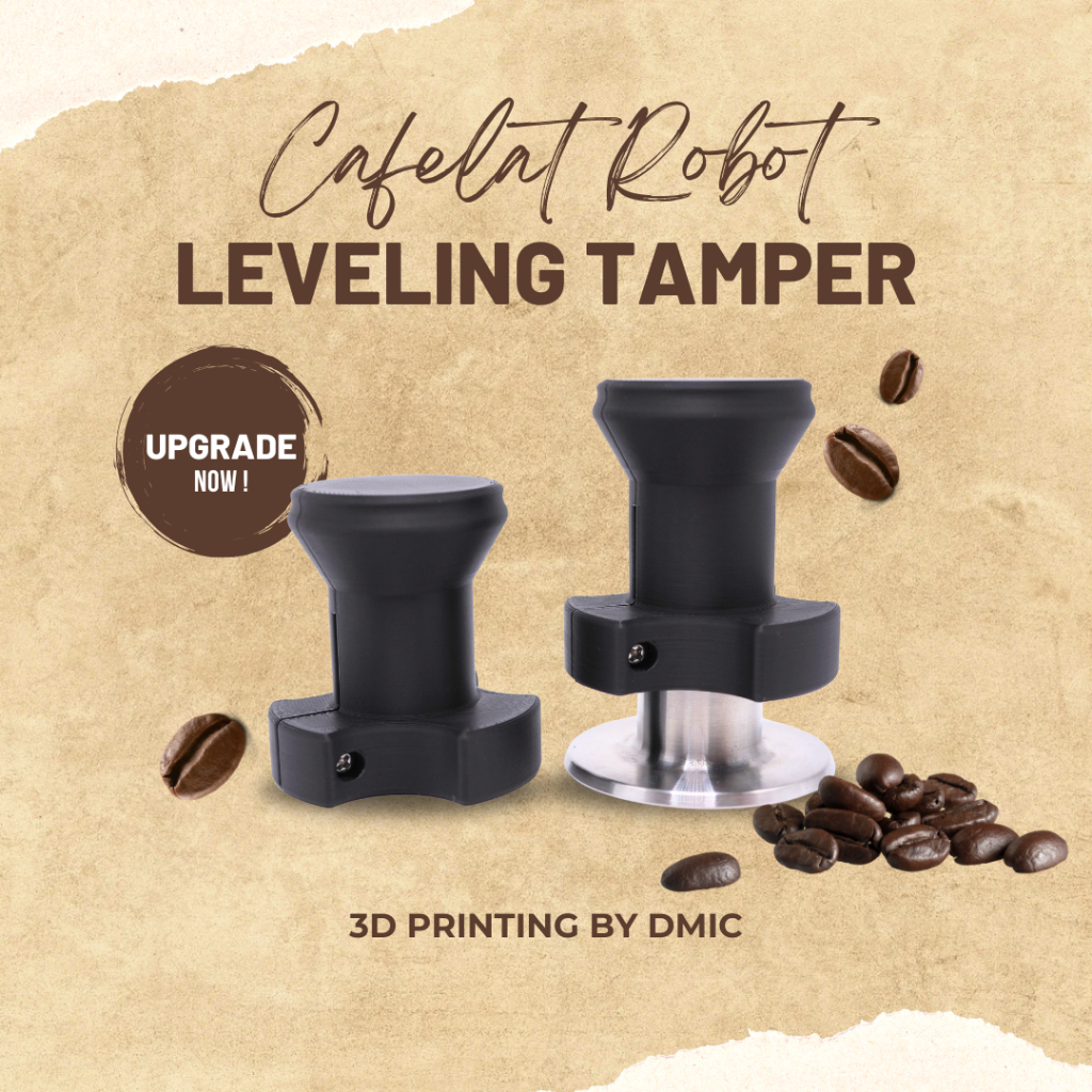 Cafelat Robot Leveling Tamper - 3D Printing วัสดุ PLA