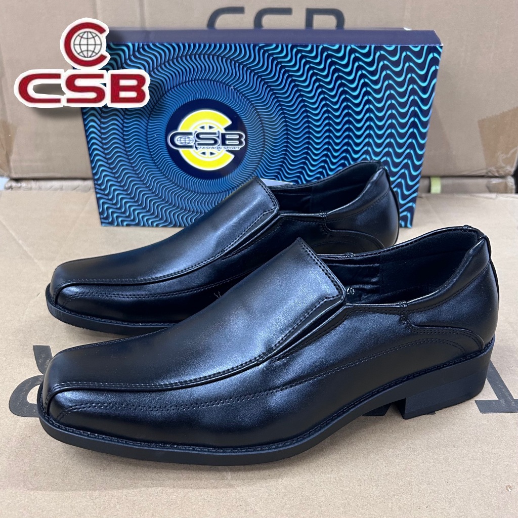 รองเท้าคัชชู CSB รุ่น CM500 พื้นเย็บขอบ หนานุ่ม ขนาด 39-47 พร้อมส่ง!!