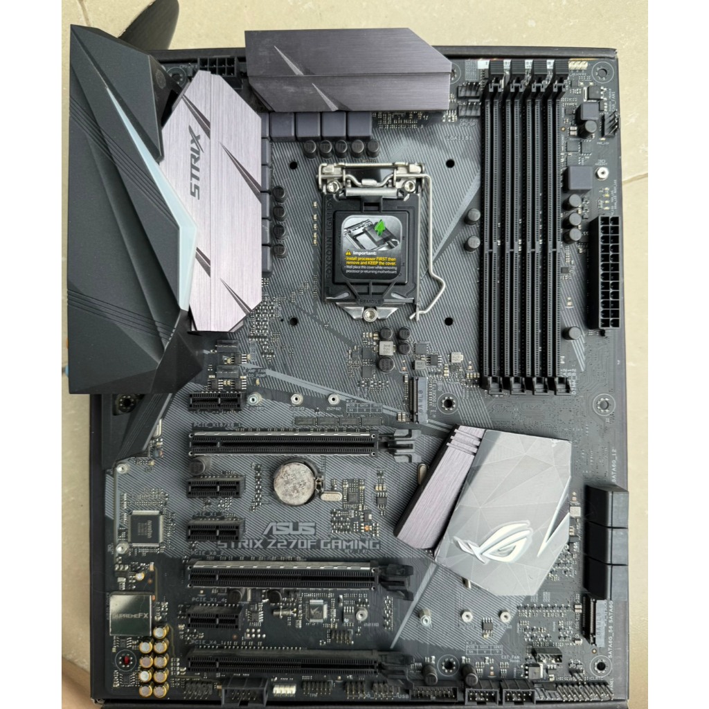 MAINBOARD (เมนบอร์ด) 1151 ASUS ROG STRIX Z270F GAMING มือสอง
