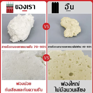 ปลอดสารพิษและไม่เป็นอันตราย พียูโฟม สเปรย์ กันน้ำและกันเสียง ความแข็ง 950 กรัม 0ฟอร์มาลดีไฮด์ pu foam พียูโฟม อุดรอยรั่ว
