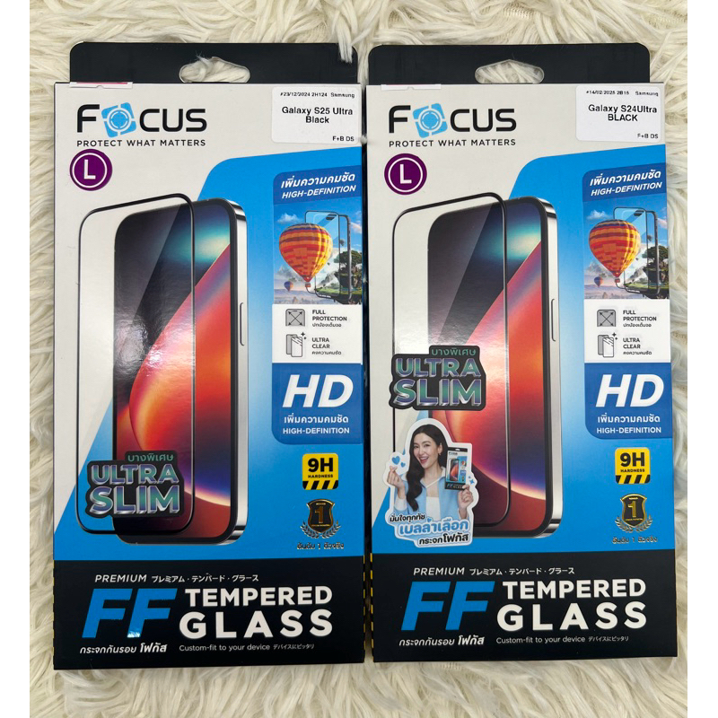 Film กระจกกันรอย Focus รุ่น S25Ultra,S24Ultra