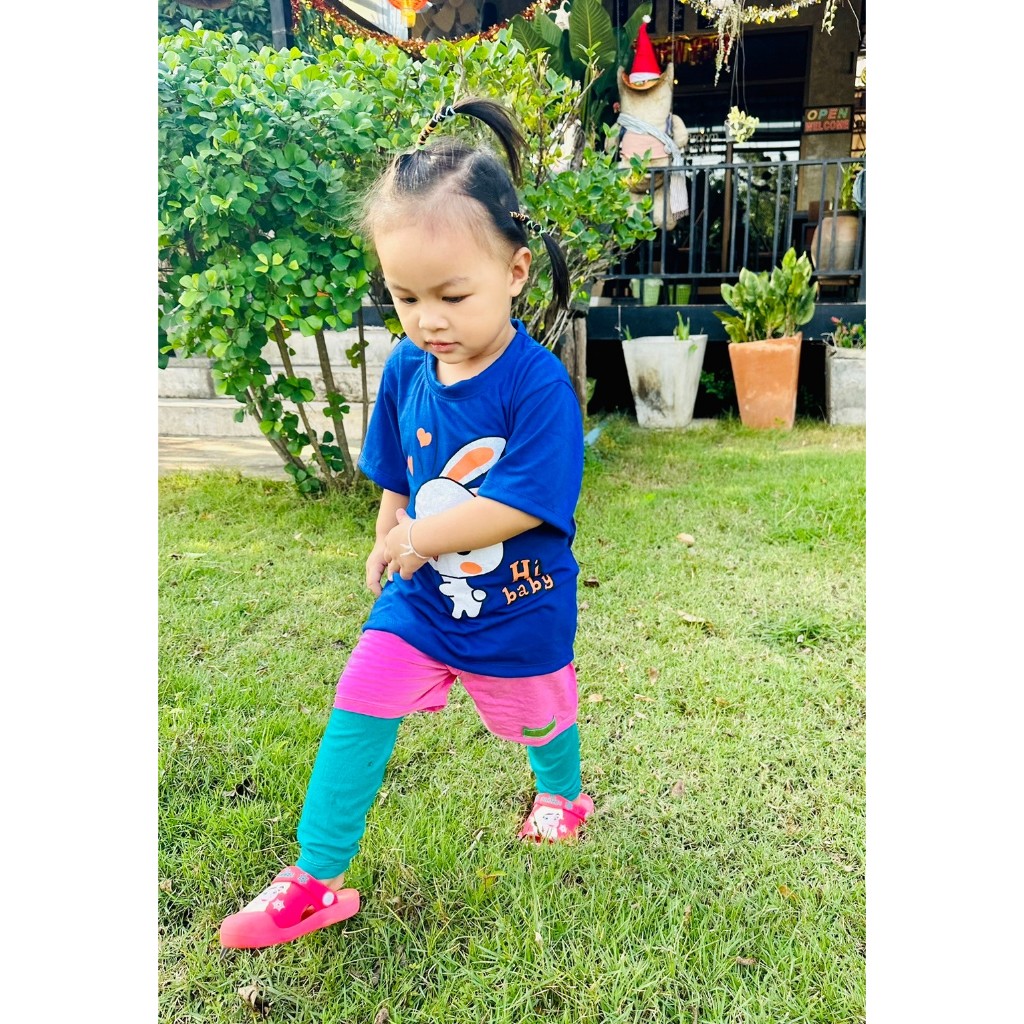 กางเกงขาสั้น แพ็ค 3 ตัว (ตัวละ 26.฿) มีเก็บปลายทาง ผ้าcotton ใส่ได้ทั้งเด็กชายและเด็กหญิง - รูปที่ 6