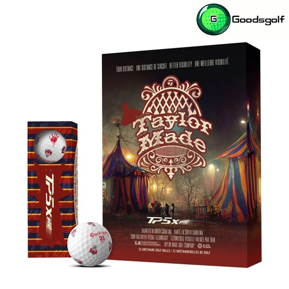 ลูกกอล์ฟ Taylormade TP5x Pix Limited Halloween Collection