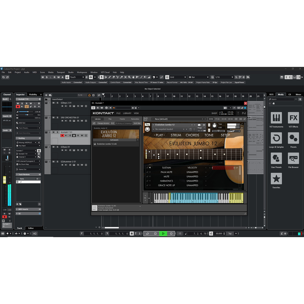 Cubase 14Pro พร้อม ชุดทำดนตรี แบบมืออาชีพ ที่ให้เสียงที่สมจริง   พร้อมวีดีโอวิธีติดตั้ง