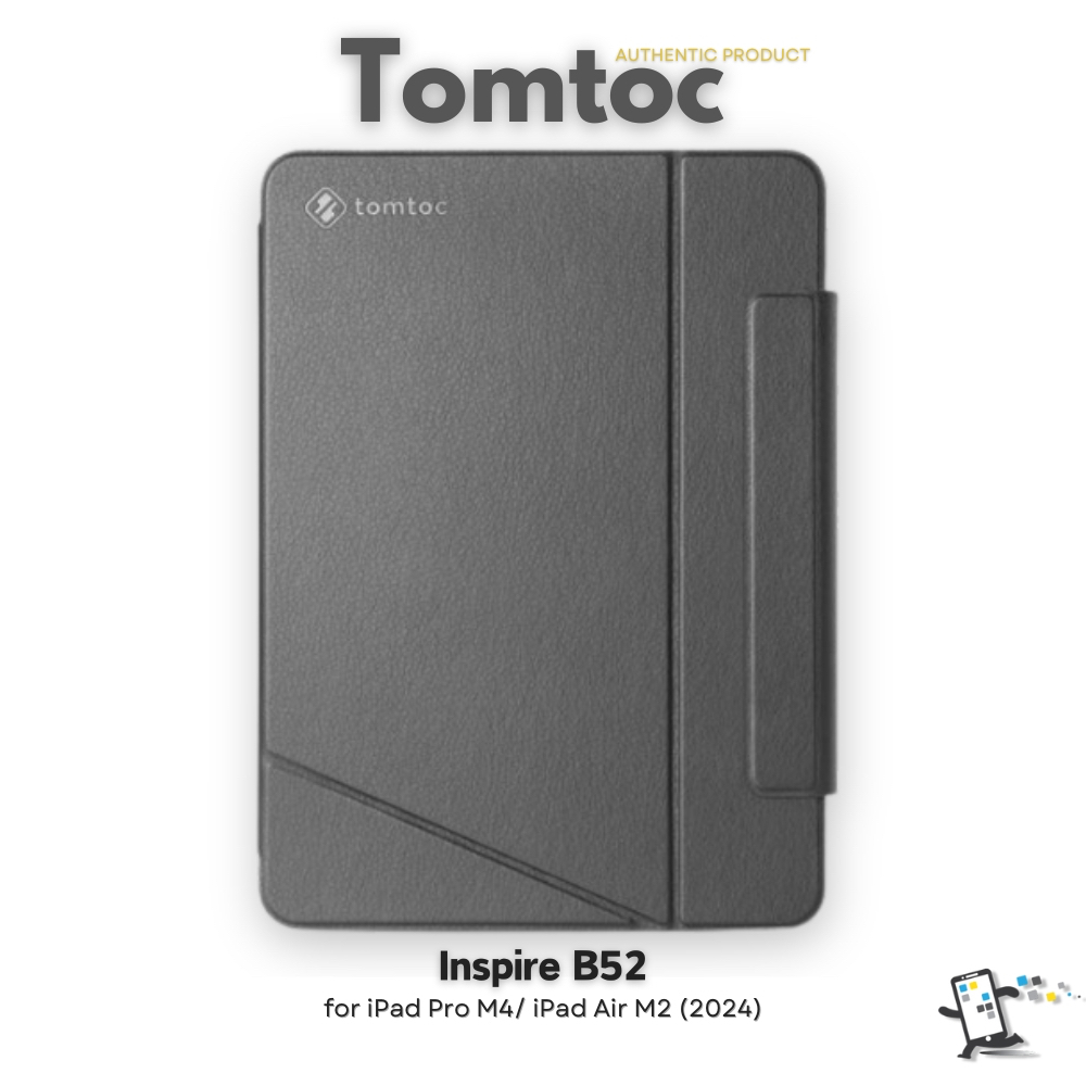 Tomtoc Inspire B52 เคสสำหรับ New iPad Pro M4 13" และ 11" (2024), New iPad Air M2 13" และ 11" (2024)