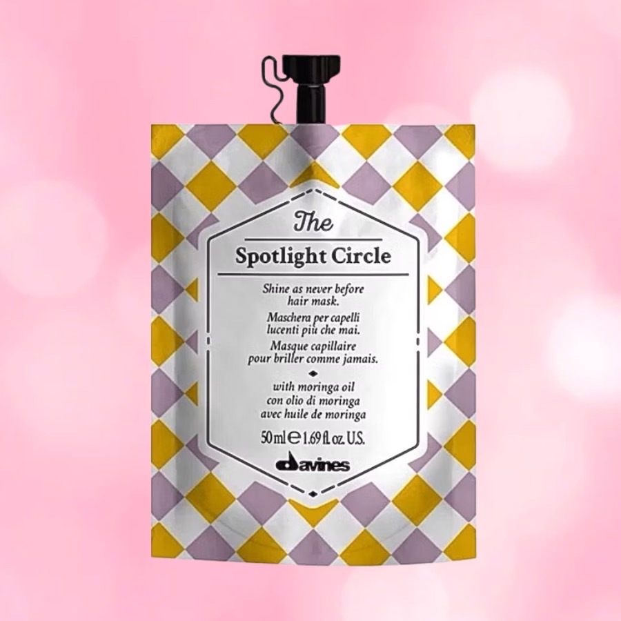 DAVINES THE SPOTLIGHT CIRCLE 50 ML.มาส์กเข้มข้น เพิ่มความเงาให้เส้นผม ใช้ได้ทุกสภาพผม