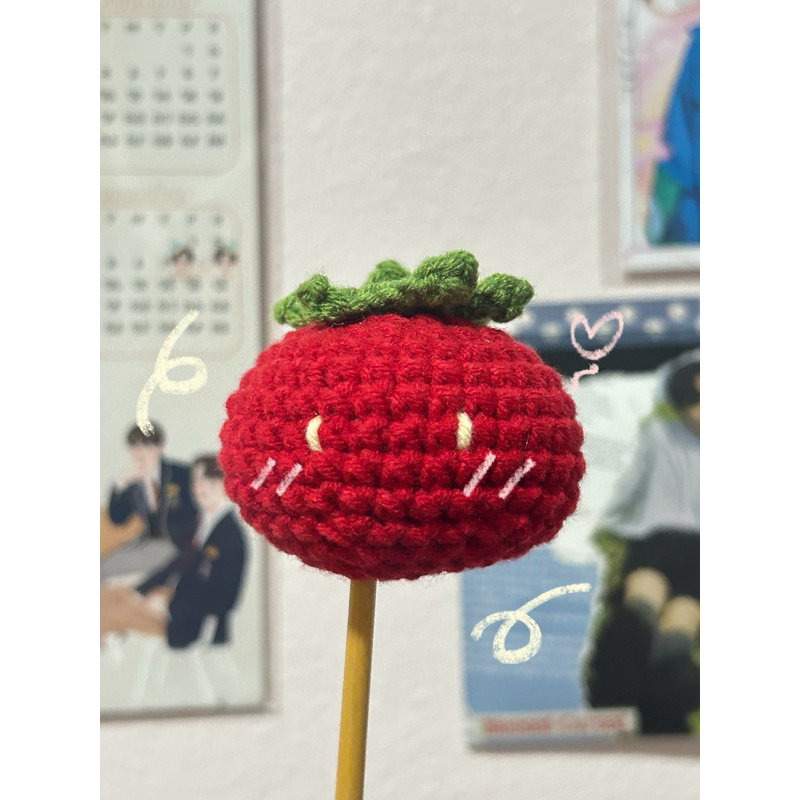 tomato keychain 🍅✨❤️