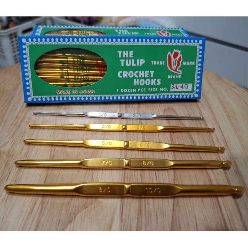 เข็มโครเชต์ TULIP 2 หัว 2 เบอร์ในด้ามเดียว made in Japan 100%