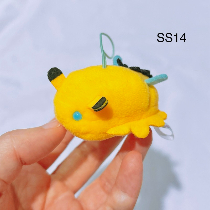 พวงกุญแจ ตุ๊กตา ทาก ทะเล มือสอง อมูส amuse sea slug ก้นถ่วง