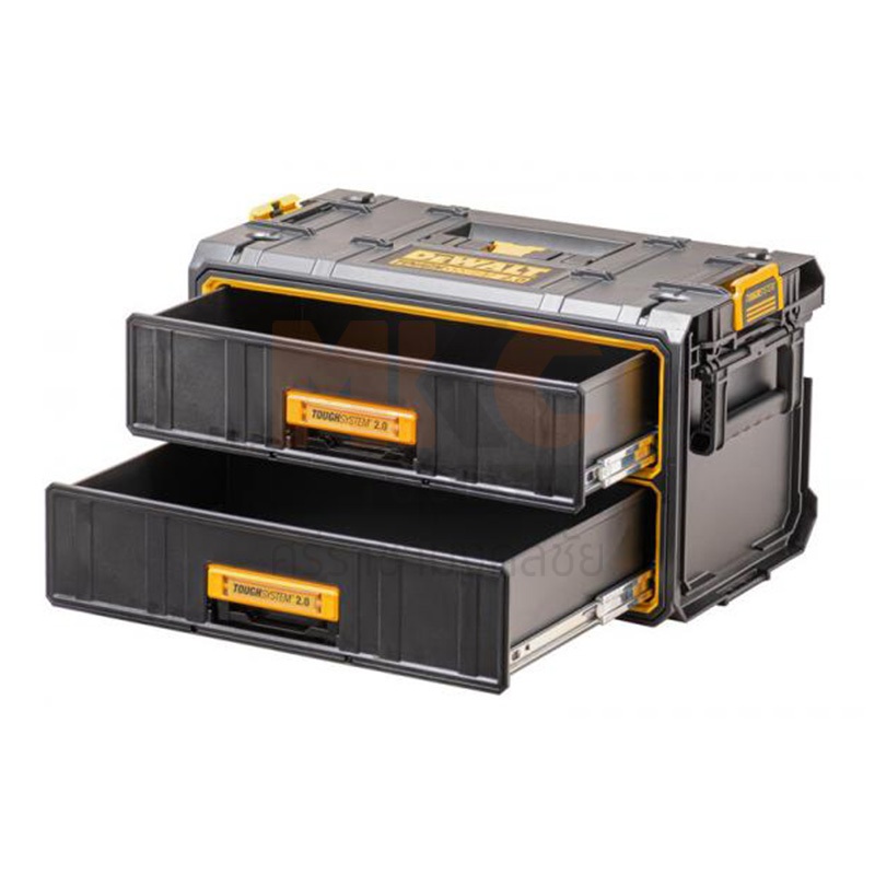 Dewalt กล่อง TSTAK DWST83529-1 ขนาด 55.4x34x30.5cm.  สำหรับใส่เครื่องมือ 2ลิ้นชัก