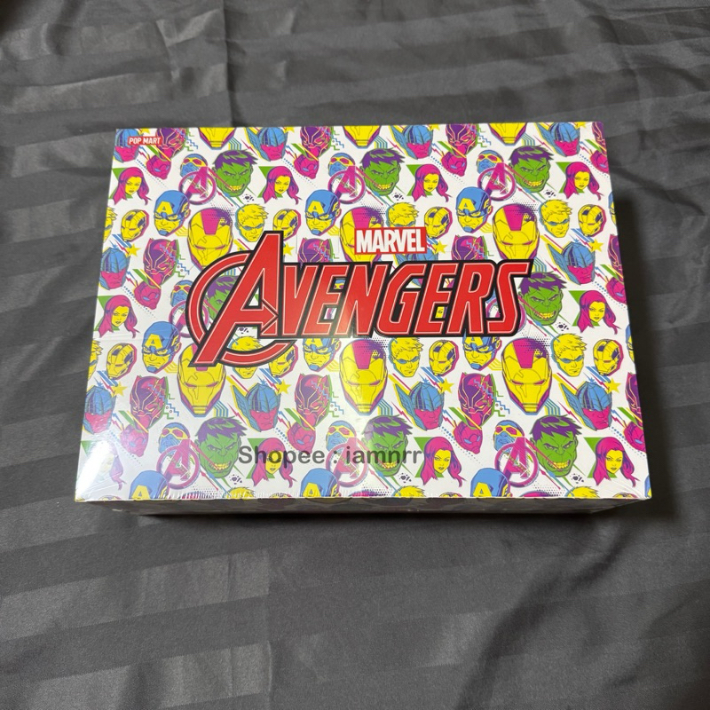 [ยกกล่อง] กล่องสุ่ม MARVEL Avengers POPMART ของแท้ ไม่แกะซีล พร้อมส่ง