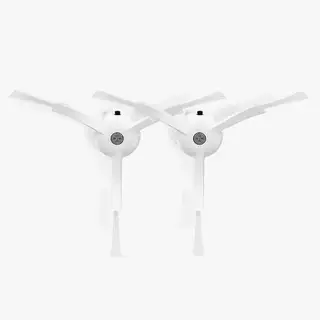[ของแท้ Original] แปรงปัดข้าง 3 ขา สำหรับRoborock ทุกรุ่นที่ให้แปรงข้าง 3 ขา (1ชุดได้ 2 ชิ้น) คละสี
