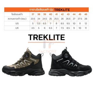 รองเท้าเซฟตี้ รุ่น TreKLite ไม่ต้องผูกเชือก แค่หมุนปุ่มเดียว สไตล์แคมป์ปิ้ง พร้อมลุยทุกได้ทุกกิจกรรม ใส่ได้ทั้งชายหญิง