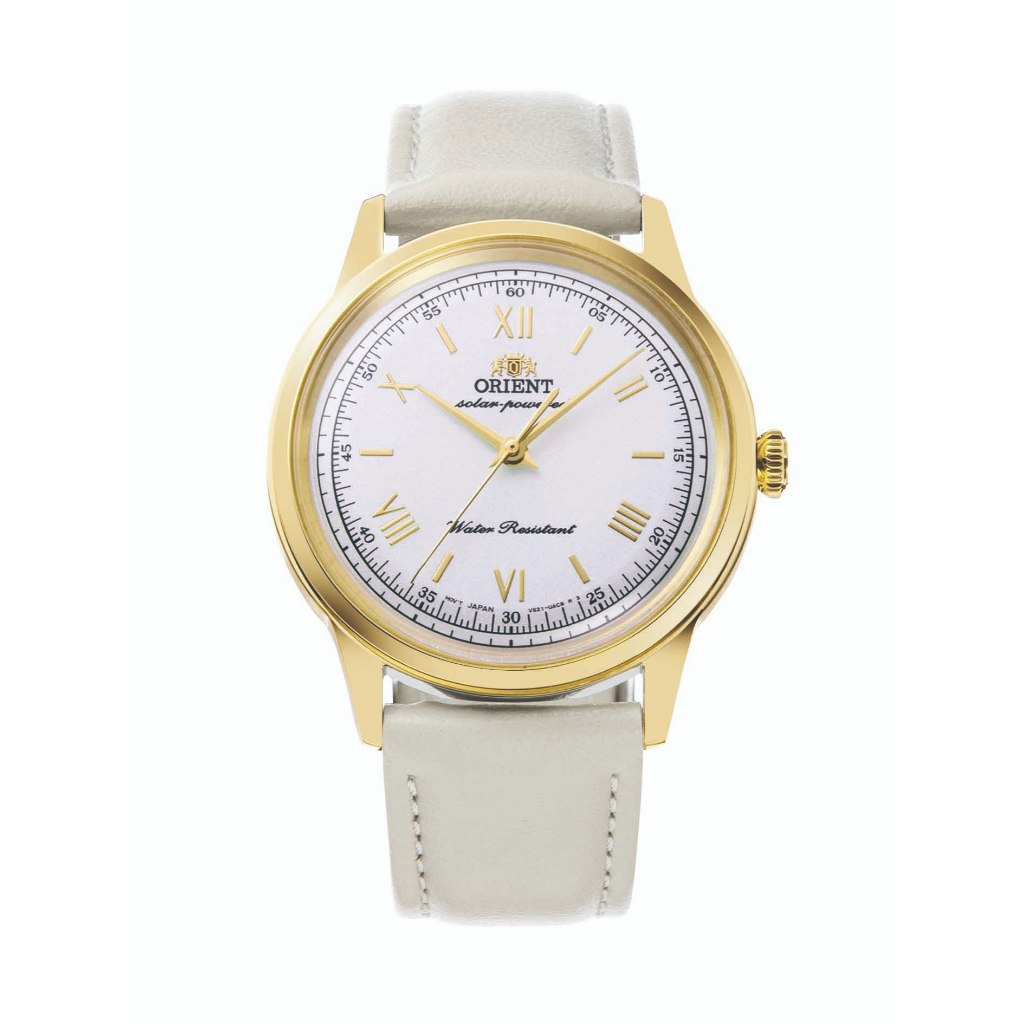 Orient Classic Quartz Solar นาฬิกาสายหนัง (RA-WK0001S)