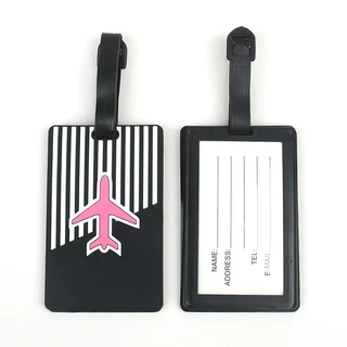 [ใช้2โค้ดส่งฟรี+ลดเพิ่ม] ส่งจากไทย 60 ลาย! ป้ายห้อยชื่อกระเป๋าเดินทาง luggage tag แท็กกระเป๋าลายการ์ตูน B017