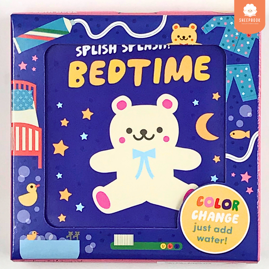 หนังสือลอยน้ำได้ Color Changing Bath Book: My Little Bedtime G3B5
