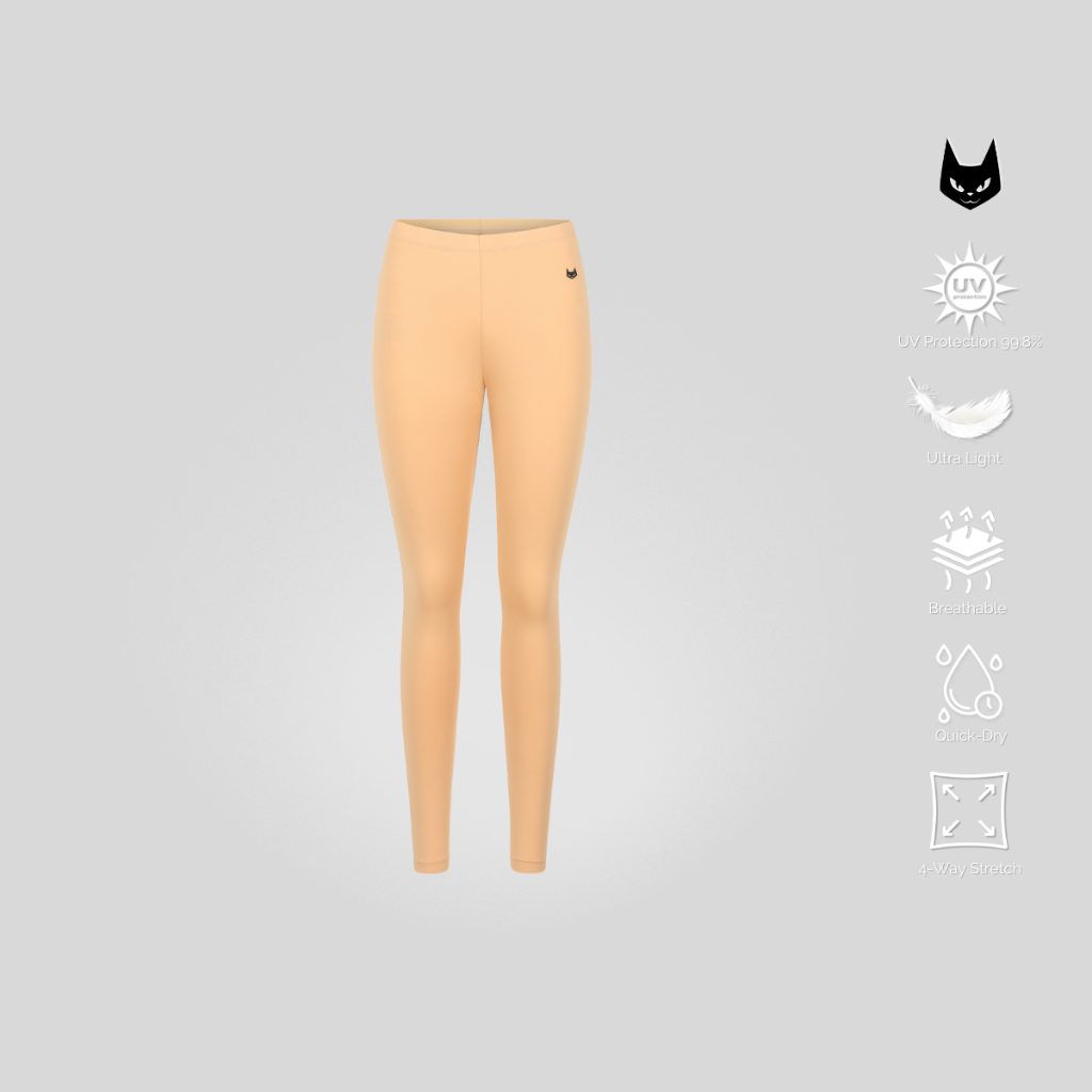 [DarkCat] Breeze Trunks กางเกงแนบเนื้อ กัน UV กันโป๊ สำหรับ ตีกอล์ฟ ท่องเที่ยว   สีเนื้อ