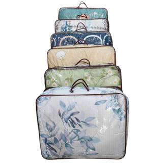 ผ้าห่มนวม ผ้าห่มนวมลายน่ารักขนาด 6 ฟุต180cm×200 พร้อมกระเป๋า…