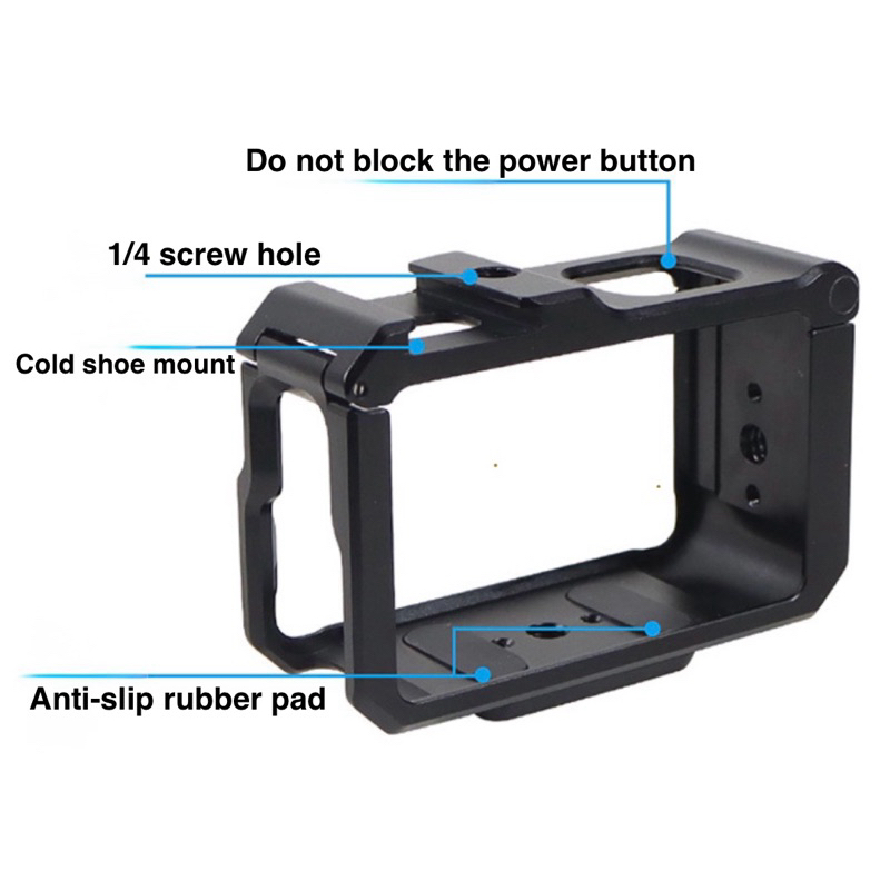 เคสอลูมิเนียม สำหรับ DJI OSMO Action5 PRO ACTION4 ACTION3 รูปที่ 6