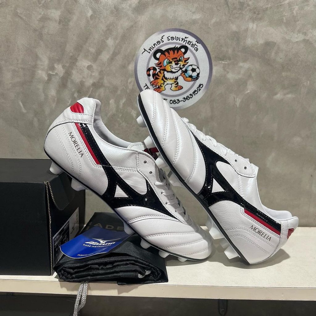Mizuno สาย Classic Morelia2 Japan สี Original จาก ญี่ปุ่น รองเท้าฟุตบอล มิซูโน้ ตัวท็อปของแท้ มือ1