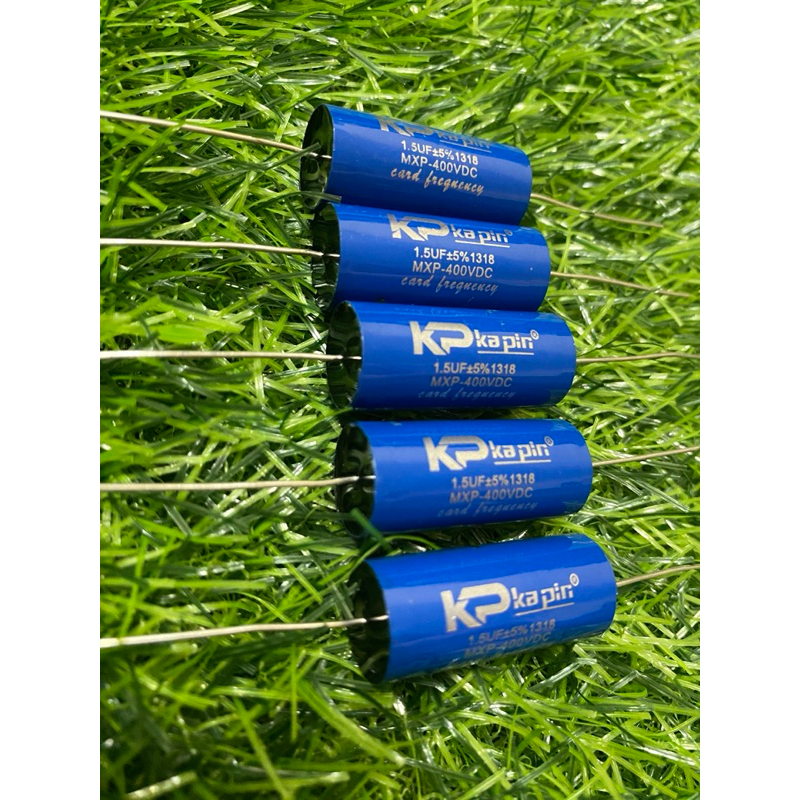 Kapin Blue  รุ่นMXP1.5uf 400v วัสดุคุณภาพสูงจากเยอรมัน(ราคาต่อชิ้น)