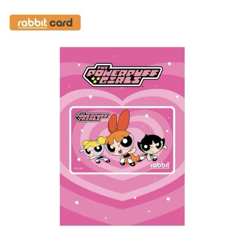 RabbitCard Power Puff Girls ใหม่ล่าสุด แท้100%พร้อมส่ง