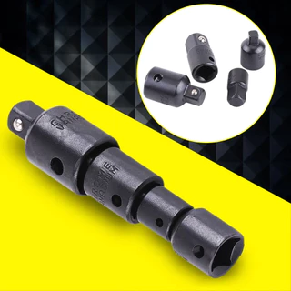 4ชิ้น หัวต่อบล็อก บล็อกข้อต่อเพิ่ม ตัวแปลงลูกบล็อกประแจ Sockets Screwdriver Converter Kit 1/2">3/8" 1/4">3/8" 3/8">1/2"