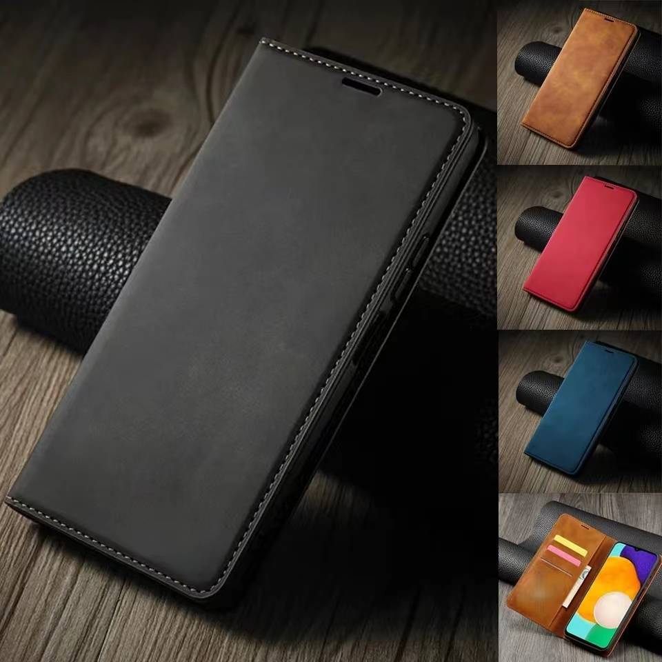 เคสฝาพับกระเป๋าหนัง XUNTE3 สำหรับ Samsung S26 S26PLUS S26Ultra S25 S24 S23 S22 S21 plus Ultra มีช่องใส่บัตร ตั้งได้
